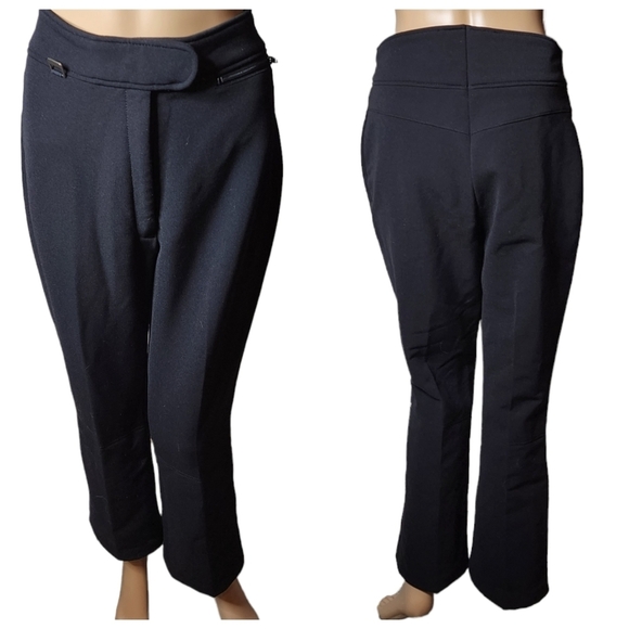 Fera wool stretch black ski, snowboard pants. - Picture 6 of 16